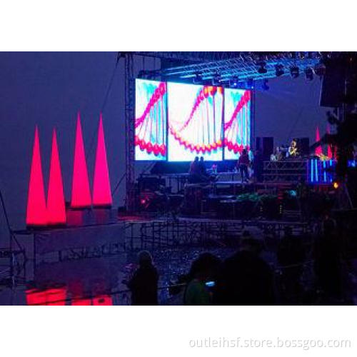 2R1G1B Outdoor LED Screen Rental , P16 Led Display For Conc